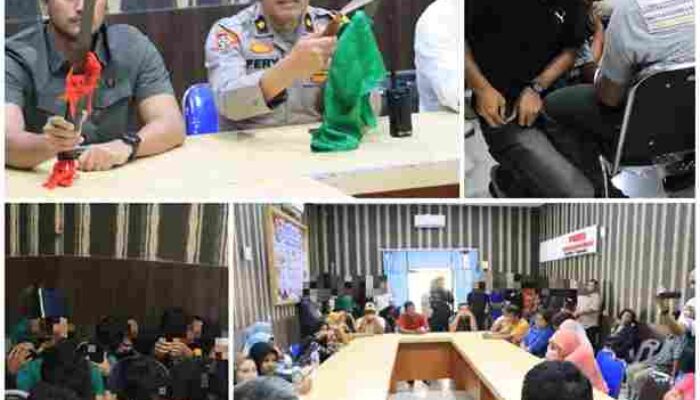 Polres Labuhanbatu Serahkan Anak di Bawah Umur Terlibat Geng Motor ke Orang Tua