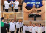 Kakanwil Ditjenpas Jatim Lantik Sejumlah Pejabat Baru serta Canangkan Pakta Integritas dan Perjanjian Kinerja 2025