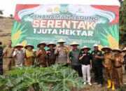 Kantor Pertanahan Agam Dukung Ketahanan Pangan melalui Penanaman Jagung Serentak di 1 Juta Hektar