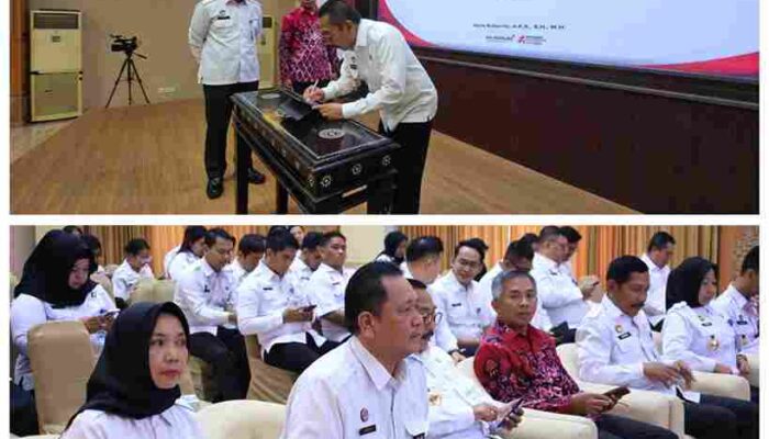 Kanwil Kemenkum Jatim Canangkan Pembangunan Zona Integritas Tahun 2025