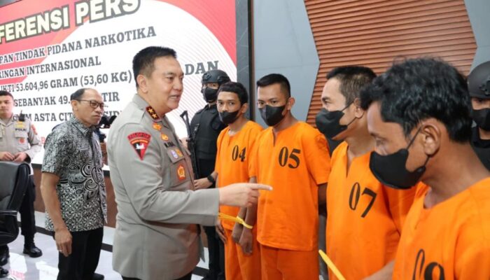 4 Kurir Narkoba Jaringan Internasional di Riau Terancam Hukuman Mati