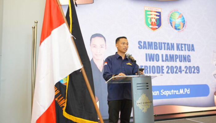 Ketua IWO Lampung, Aprohan: Menguatkan Peran Jurnalis Dalam Mendukung Pembangunan di Provinsi Lampung