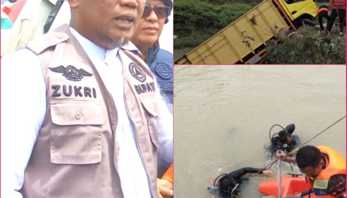 Bupati H. Zukri SM Sampaikan Duka Mendalam Atas Tragedi Sungai Segati, Doakan Korban Segera Ditemukan