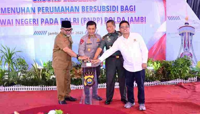 Polda Jambi dan REI Jambi Tandatangani MoU untuk Pembangunan Rumah Subsidi bagi Personel Polri