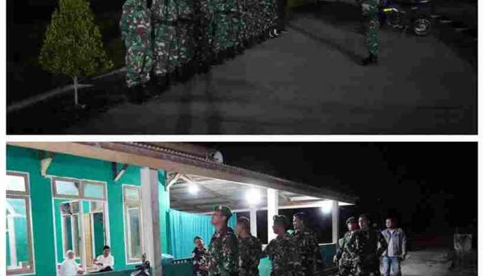 Jaga Ketat Kamtibmas Jelang PSU Bupati Siak, Kodim Siak Patroli di Jayapura