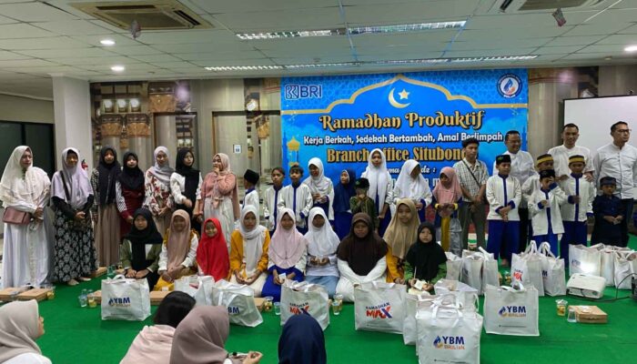 Tingkatkan Kepedulian, BRI Situbondo Gelar Buka Bersama Dan Santunan Bersama Anak Yatim