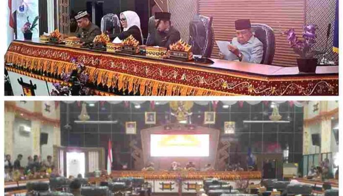 DPRD KOTA METRO GELAR SIDANG PARIPURNA (LP LKPJ) Tahun 2024