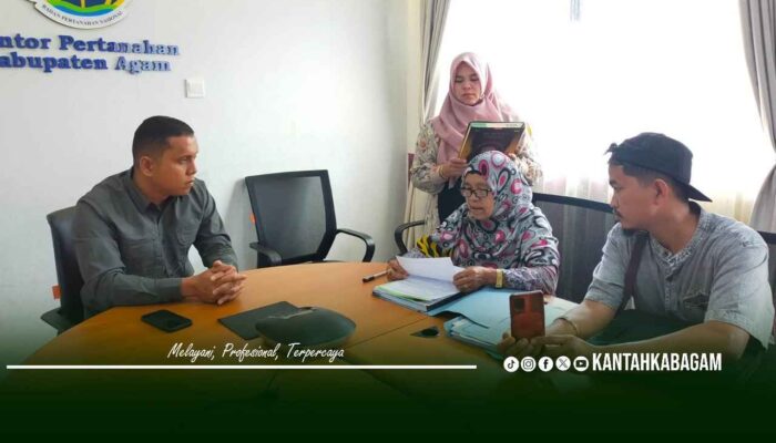 Pelaksanaan Pengambilan Sumpah atas Sertipikat Hilang di Kantor Pertanahan Kabupaten Agam