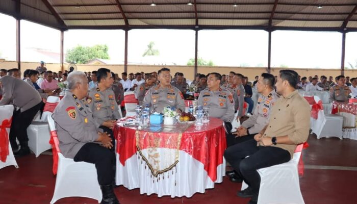 Polres Labuhanbatu Gelar Halal Bihalal