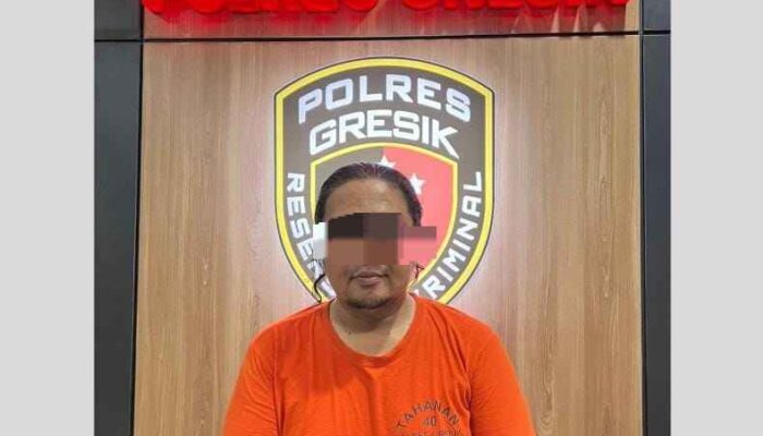 Polres Gresik Berhasil Amankan Admin Grup FB Cinta Sedarah di Denpasar Bali