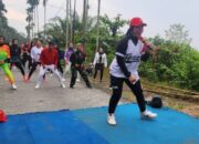 Lady Sport Bilah Hulu Dan Persani Gelar Senam Sehat