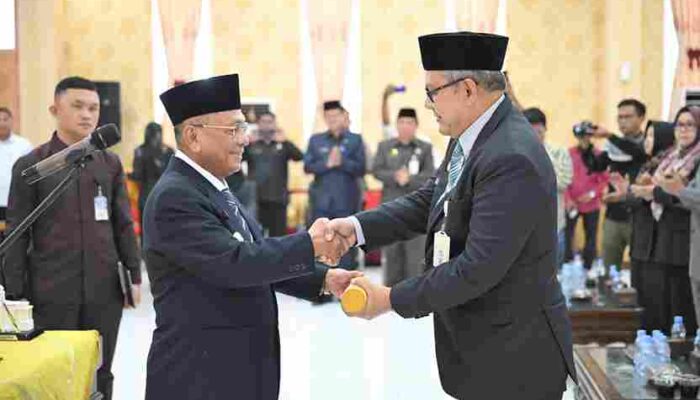Asisten Bupati Ferry Resmi Dilantik Jadi PJ Sekda Rokan Hilir yang Baru