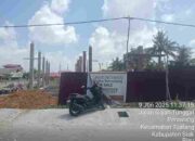 Pembangunan Kios Modern di Perawang Jadi Sorotan: IMB Diduga Belum Terbit!