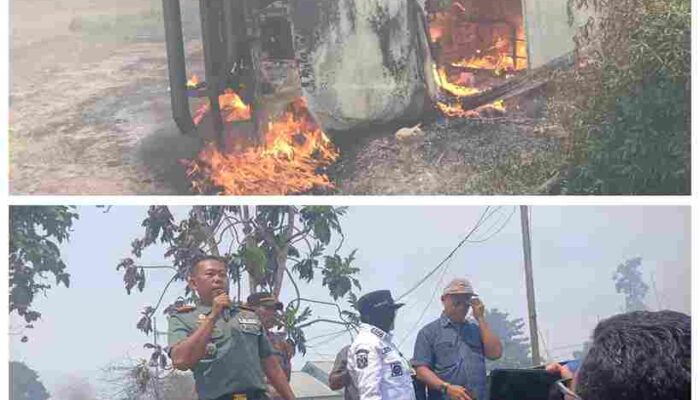 Dandim Siak Serukan Kedamaian di Tengah Amuk Massa Akibat Sengketa Lahan dengan PT. SSL