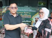 Lapas Rantauprapat Gelar Pemotongan Hewan Qurban dan Bagikan 200 Paket Daging.
