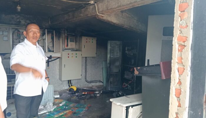 Panel UPS RSUD Perawang Terbakar, Pelayanan Sempat Terganggu