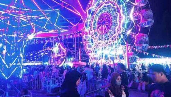 Pasar Malam Pandawa Meriahkan Hari Kemerdekaan RI di Tualang