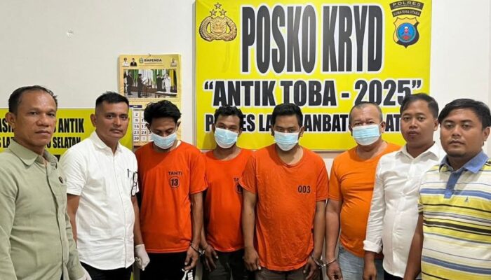 Polres Labuhanbatu Selatan Ungkap 33 Kasus Narkoba Saat Operasi Antik