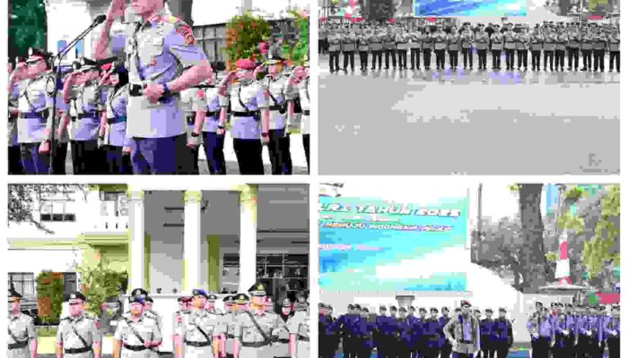 Kapolda Jambi Pimpin Upacara Hari Juang Polri, Tekankan Pentingnya Pengabdian