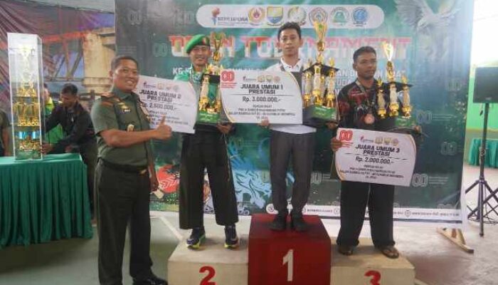 Meriah dan Penuh Semangat, Danrem 042/Gapu Tutup Open Turnamen Piala Danrem HUT RI ke-80 Disaksikan Gubernur Jambi