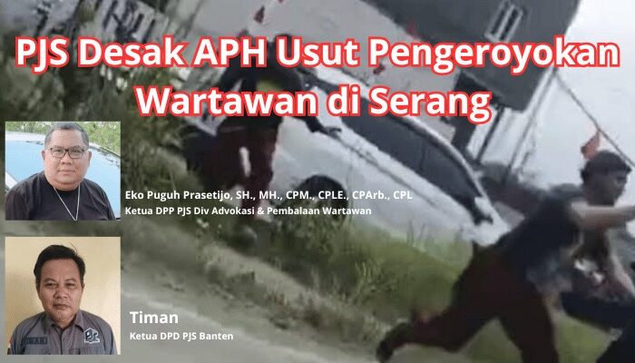 Wartawan Dikeroyok Saat Liput Sidak KLHK di Serang, PJS Desak APH Tangkap Pelaku Kekerasan
