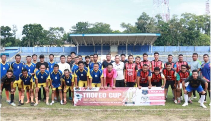 Lapas Rantauprapat Gelar Trofeo Cup Sambut HUT RI ke-80.