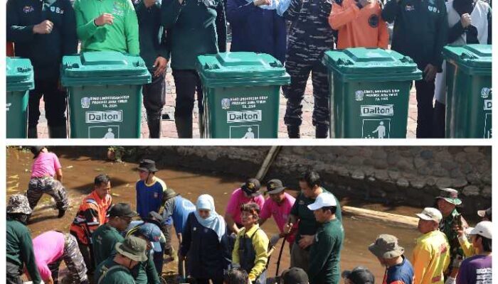 World Cleanup Day, Khofifah dan DLH Jatim Gaungkan Gerakan Sungai Bersih