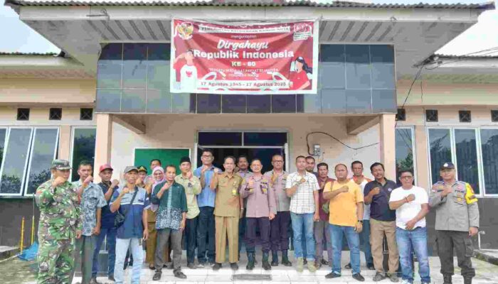 Polsek Kandis dan Warga Kolaborasi dalam Program Anti Narkoba dan Ketahanan Pangan