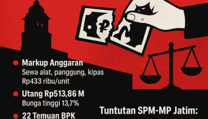 SPM-MP Jatim Tuding Walikota Surabaya Biarkan Praktik Korupsi