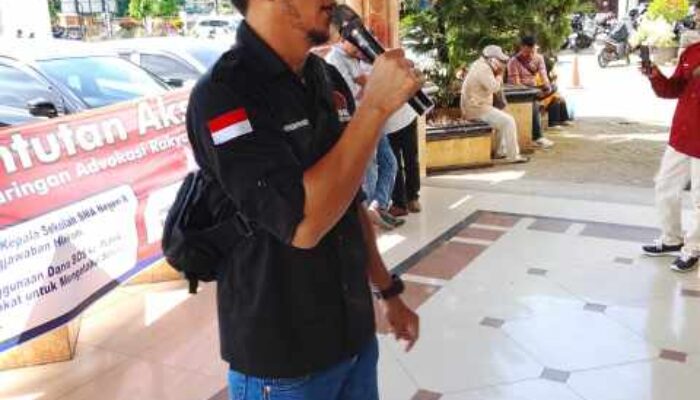 Aksi JARI Guncang Dinas Pendidikan Jambi: Dana BOS SMA 8 Diduga Diselewengkan, Publik Menuntut Keadilan!