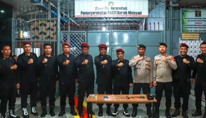 Ini Aksi Total Lapas Rantauprapat dan APH Demi Menjaga Marwah Pemasyarakatan