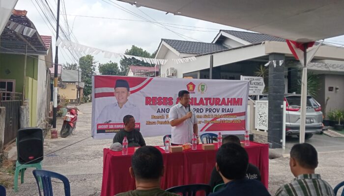 Reses DPRD Riau di Tualang: Androy Ade Rianda Siap Bantu Atasi Banjir dan Genjot Ekonomi Lokal