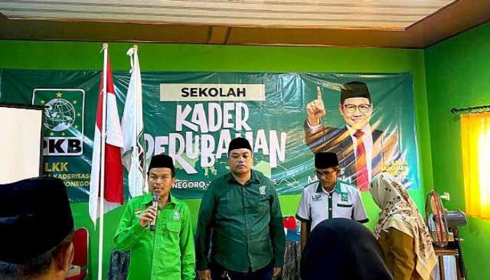 Puluhan Pemuda Antusias Ikuti Sekolah Kaderisasi PKB, Ini Pesan DPRD Bojonegoro Sutikno