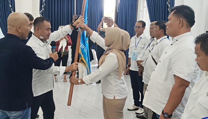 Erni Manja Pimpin PWI Labuhanbatu Periode 2025-2028