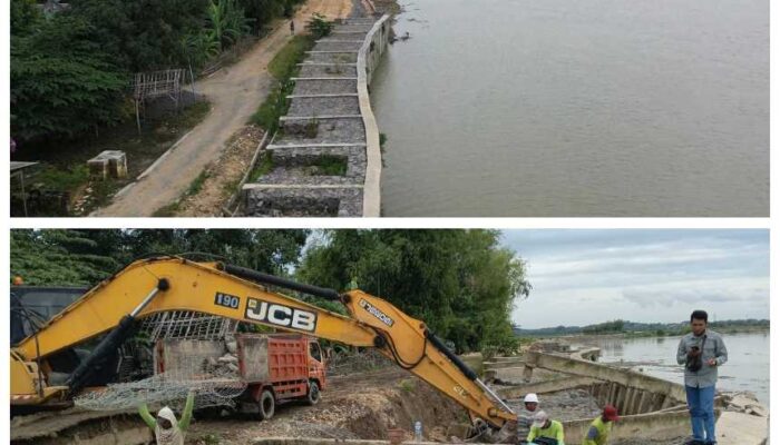 Menghadapi Dinamika Alam Bengawan Solo, PU SDA dan Kontraktor Susun Perbaikan Lanjutan