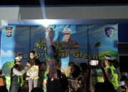 Lautan Massa Padati Perawang, Kapolres Siak ‘Lomba Lari dengan Kasatlantas di Lintasan 100 Meter