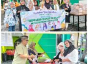 Persatuan Perempuan Sidoarjo Berbagi Takjil dan Suarakan Perdamaian Untuk Pimpinan Sidoarjo