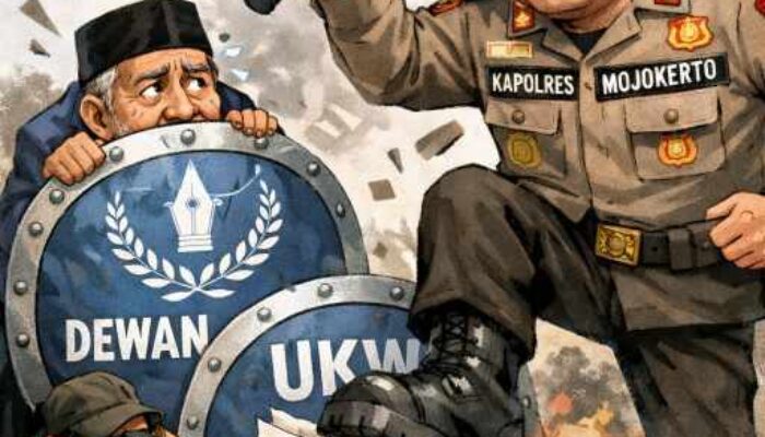 Catut Nama Dewan Pers & UKW, Kapolres Mojokerto Enggan Tanggapi Wartawan