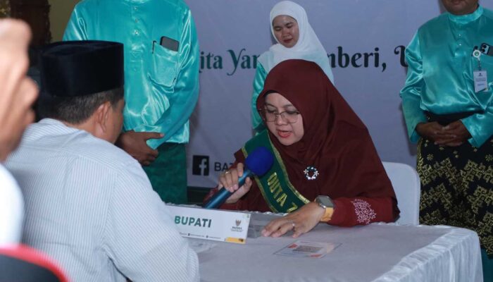 Bupati dan Wakil Bupati Siak Dikukuhkan Jadi Duta Zakat, Harap Pengumpulan Zakat Meningkat