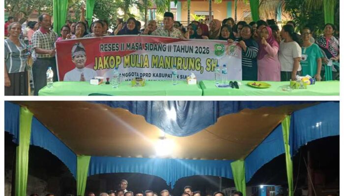 Di Tengah Defisit, Jakop Mulia Manurung SH Jemput Aspirasi Warga Tualang