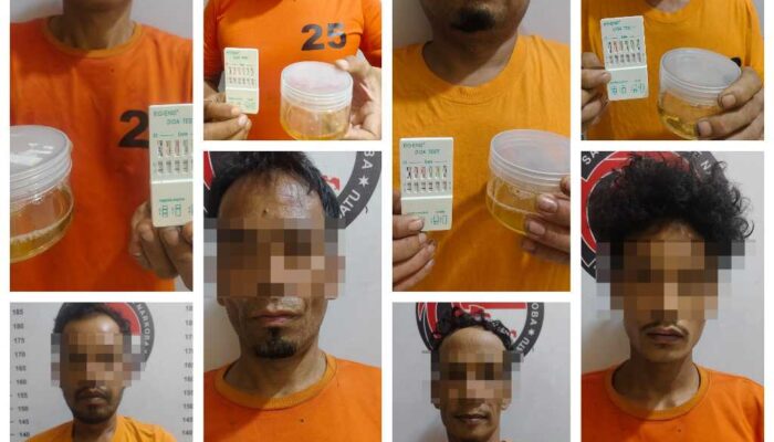 8 Orang Terduga Pelaku Narkoba di Bilah Barat, Disikat Tim Polda Sumut Dan Polres Labuhanbatu