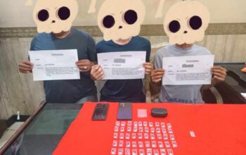 Satresnarkoba Polresta Jambi Tangkap 3 Orang Pelaku Tindak Pidana Narkotika, Amankan BB Sabu 56 Paket