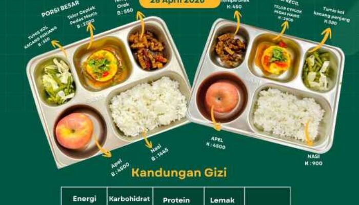 Wujudkan Generasi Emas, SPPG Km 1 Tualang Distribusikan Ribuan Paket MBG