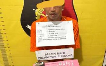Sikat Bandar Narkoba, Unit Reskrim Polsek Kualuh Leidong Amankan 10 Gram Sabu dari Tangan ‘Yetno’