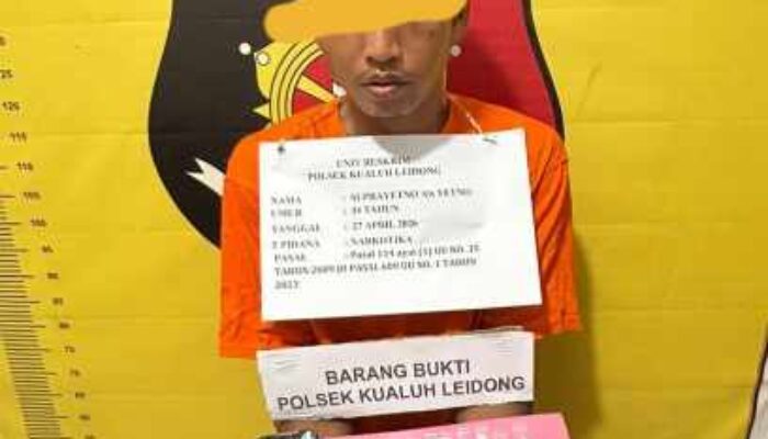 Sikat Bandar Narkoba, Unit Reskrim Polsek Kualuh Leidong Amankan 10 Gram Sabu dari Tangan ‘Yetno’