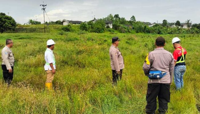 Wujudkan Swasembada! Polsek Tualang Gandeng PT. AIP “Sulap” Lahan Jadi Lumbung Jagung