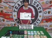 Gerebek “Lapak” Sabu di Kampung Yaman, Polsek Aek Natas Ringkus Pengedar dan Sita Barang Bukti
