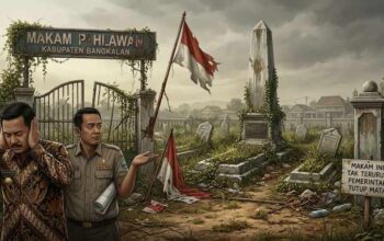 Aliansi Madura Indonesia Kecam Sikap Cuek Bupati dan Dinas PUPR Bangkalan Soal Makam Pahlawan yang Terbengkalai