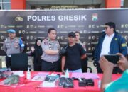 Kapolres Gresik Ungkap Lima Kasus Kejahatan, Korban Bersyukur Motor dan Barang Berharga Kembali