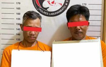 Bawa Sabu Dari Tanjung Balai, Dua Pria Diringkus Polisi di Kampung Pajak Labura